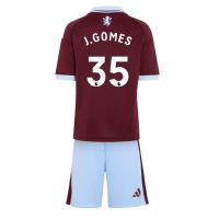 Aston Villa Joao Gomes #35 Hemmatröja Barn 2026-27 Kortärmad (+ Korta byxor)